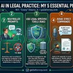 AI in Law - The legal world is abuzz with the potential of Generative AI. We've all seen the headlines promising transformed research and efficiency, but we’ve also seen the cautionary tales of AI "hallucinations" leading to serious professional and judicial consequences. As an attorney committed to utilizing the best tools for my clients, I believe the responsible integration of AI requires unwavering diligence.