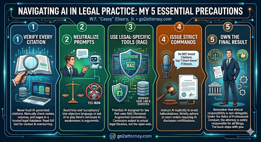 AI in Law - The legal world is abuzz with the potential of Generative AI. We've all seen the headlines promising transformed research and efficiency, but we’ve also seen the cautionary tales of AI 