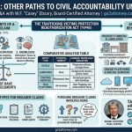 While many discussions focus on claims against hotels, the reality is that the Trafficking Victims Protection Reauthorization Act (TVPRA) extends far beyond a single industry. In my experience, trafficking cases often involve networks of individuals and entities—some obvious, others less so. The law allows victims to pursue civil claims against those who played a role in the exploitation, provided the legal elements can be established.