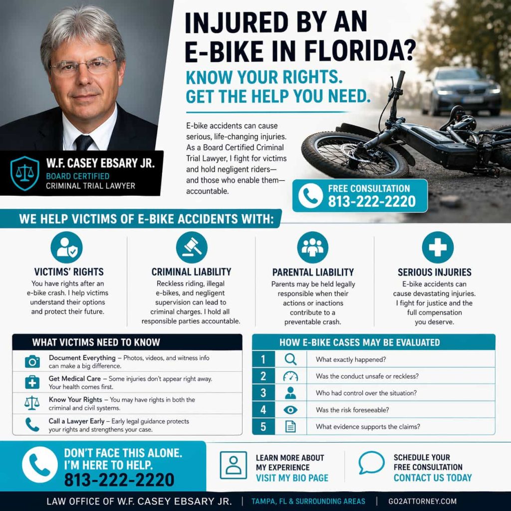 E-Bike Crash Lawyer Tampa