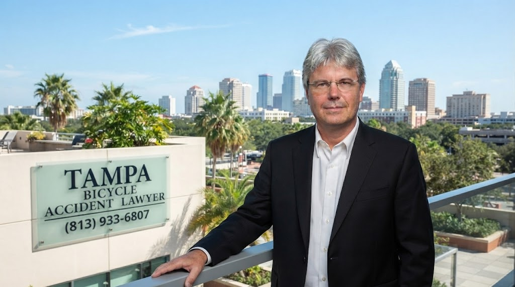 Tampa Bicycle Accident Lawyer courtroom litigation and cycling crash claims